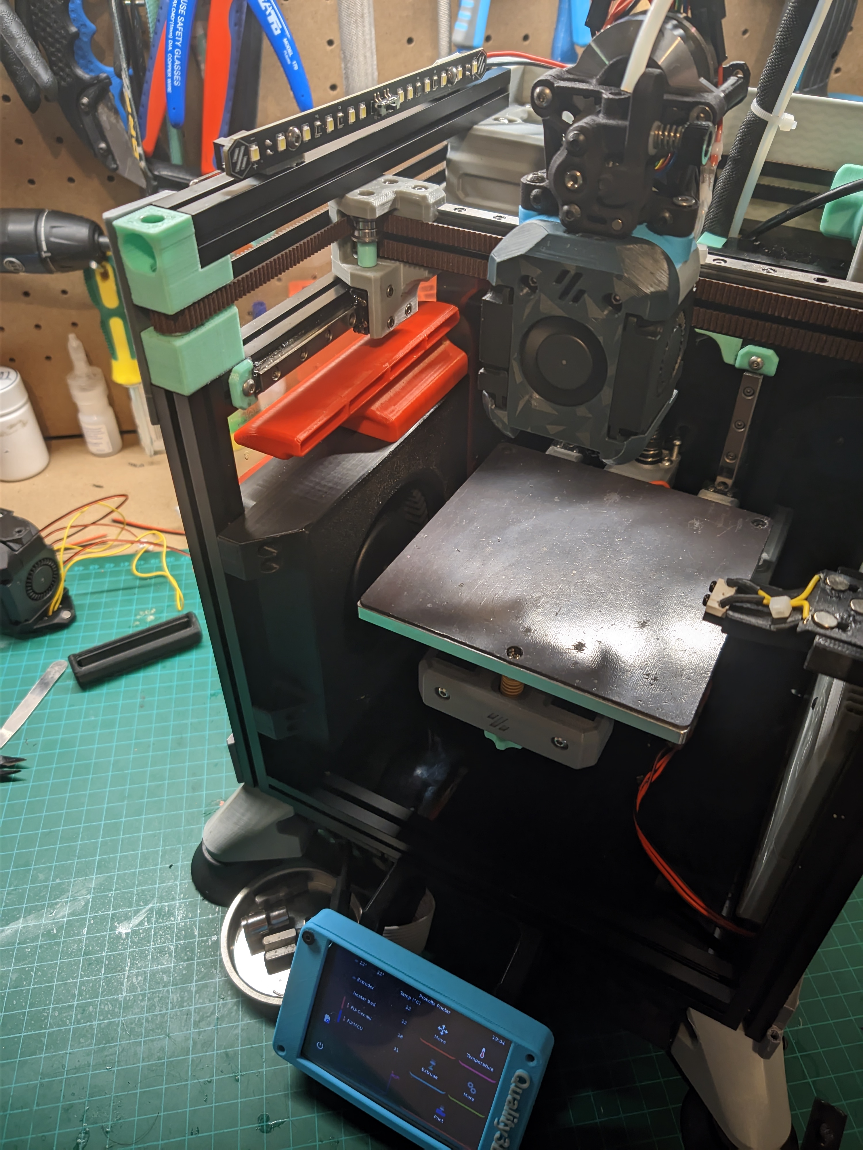 Batch prototyping and printing run for repeatable output.