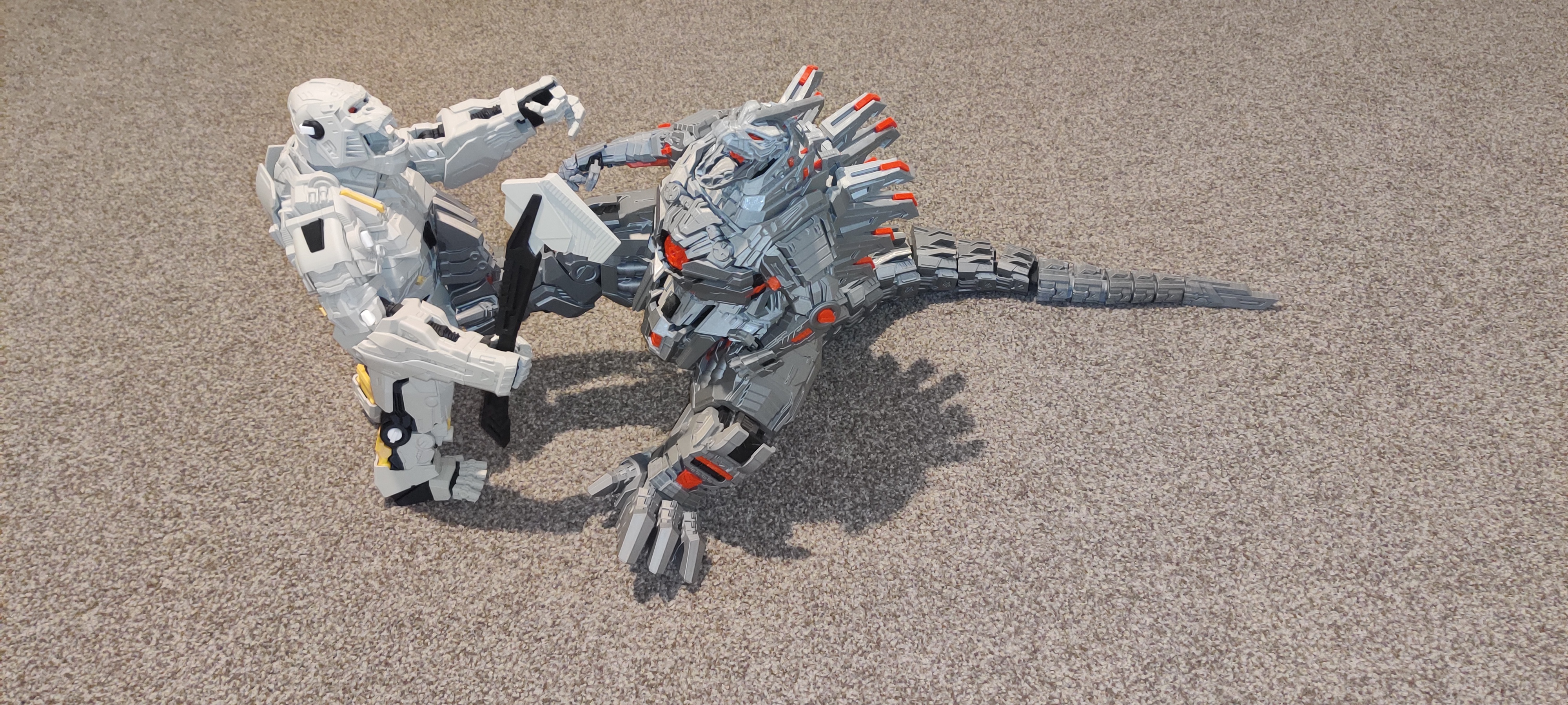 Three wise monkeys printed with wood-style finish.