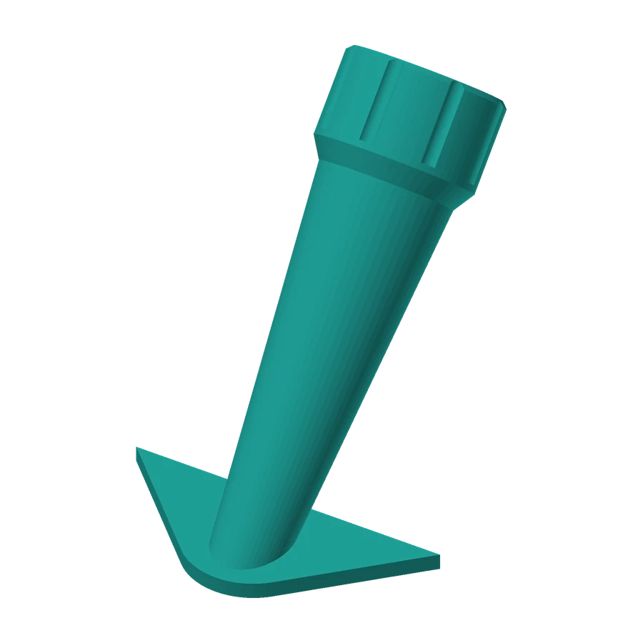 Render of the Q3D SealMate finishing tip R10.