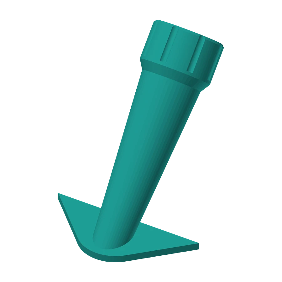 Render of the Q3D SealMate finishing tip R12.