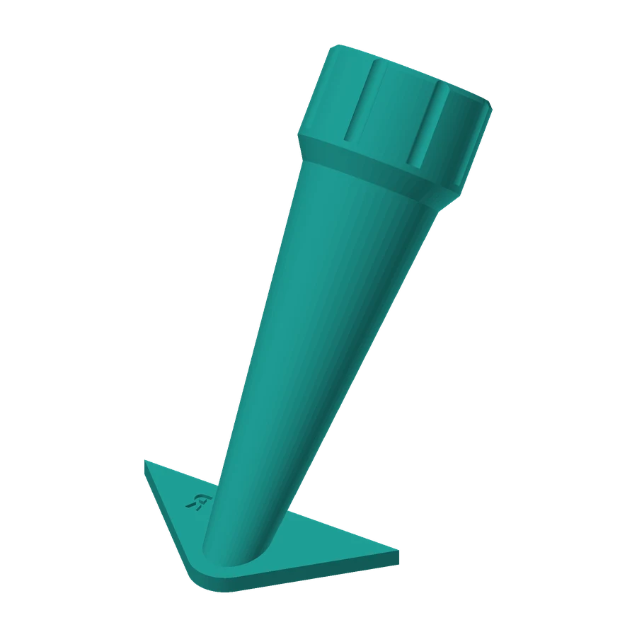 Render of the Q3D SealMate finishing tip R5.