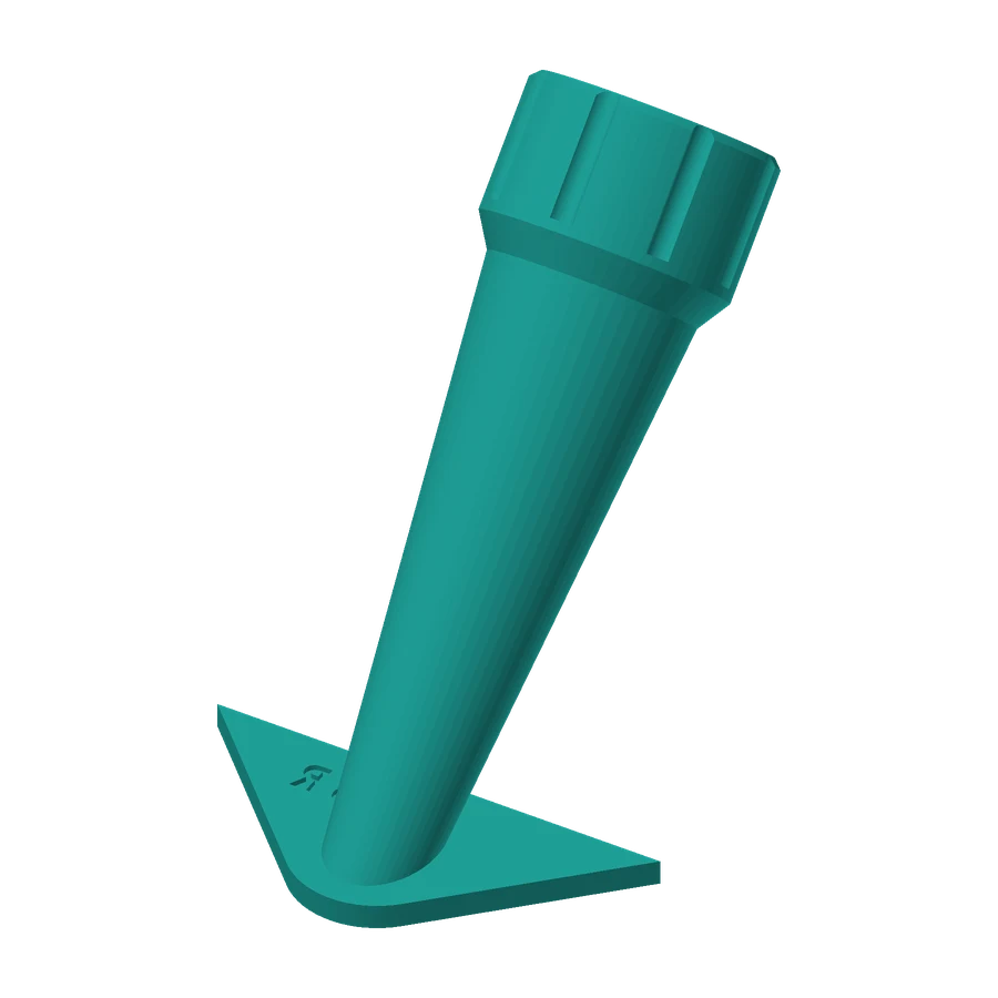 Render of the Q3D SealMate finishing tip R8.